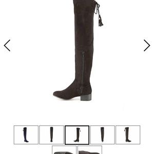 BRAND NEW Madden Girl Prissley Black Fabric Boots